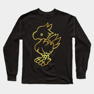 gold chocobo Long Sleeve T-Shirt